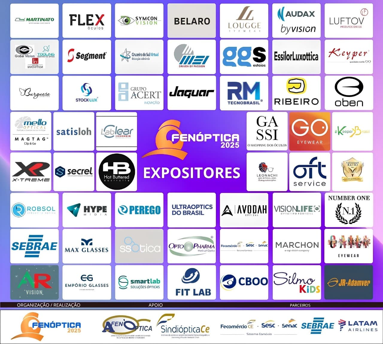 Mosaico de Expositores